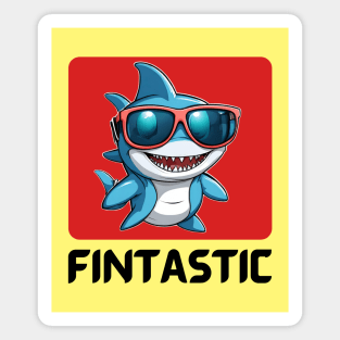 Fintastic | Shark Pun Magnet